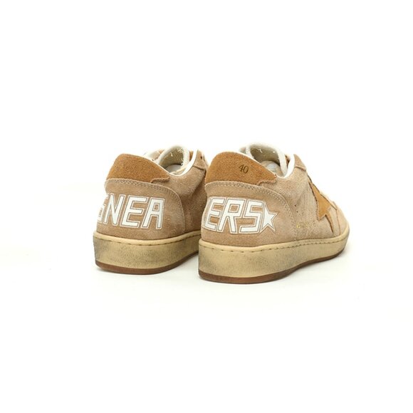 Golden Goose Brown Star Design Mens Sneakers - Picture 3 of 8